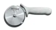 Dexter Russell Sani-Safe 5" Pizza Cutter with White Polypropylene Handle