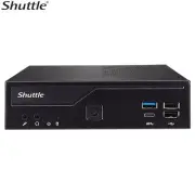 Shuttle DH610 Slim Mini PC 1L Barebone-Intel 12th/13th Gen , 2xDDR4, 2.5'
