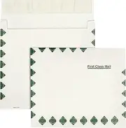 Survivor R4620 Tyvek Book Expansion Envelope Mailer, First Class, 10 x 13 x 2, White (Case of 100)