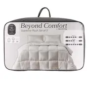 Adorn Living Plush Comfort Quilt Set - Super King