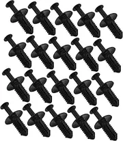 HORIALENCE 20pcs Car Door Panel Clips Fasteners Compatible with BMW Outlander Lancer Durable Easy Install Push Pins Fit for Fender Liner Protection