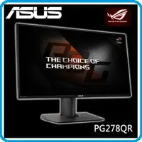 在飛比找樂天市場購物網優惠-ASUS PG278QR 27吋 電競低藍光不閃屏黑色寬螢幕