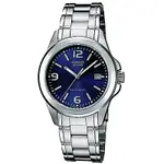 CASIO 尚典雅淑女腕錶(LTP-1215A-2A)-藍/28MM