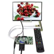 HD VGA AV USB LCD Controller Board 10.1" B101EW05 1280x800 IPS LCD Display