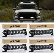 4x 7Inch 20000W LED Work Light Bar Flood Spot Pods Offroad Fog Driving ATV Truck