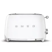 Smeg Retro Style 2 Slice Toaster - White