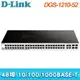 D-Link 友訊 DGS-1210-52 52埠 HUB (48埠Gigabit Smart Switch + 4埠 SFP)