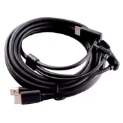 For Vive 3-In-1 Accessories Replacement Cable -Compitable 5M, USB, VR4262