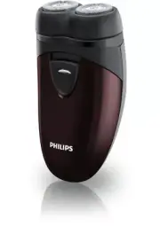 Philips PQ206 2-Head Close Cut Electric Men Shaver AA Powered Travel