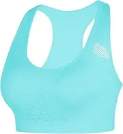 [Miekld] Wireless Bras for Women Women Fitness Sports Bra Up Hollow Bra Workout Gym Yoga Bra Backless Bra for Women