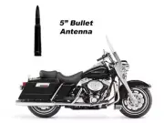 VMS 5" 50 CAL BULLET ANTENNA BLACK FOR HARLEY DAVIDSON ROAD KING