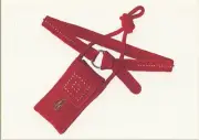 Dovetail Designs Crochet Pattern C4.2 Red Belt & Bag to Crochet