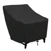Waterproof Oxford Cloth Furniture Set Cover - Protects Outdoor Table and Chairs - 102x79x70cm - Black