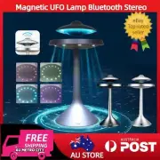 Magnetic Levitating UFO SpeakerLed Lamp Suspension Table with Bluetooth Surround