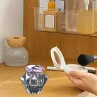 Nail Dip Dish Crystal Clear Easy Cleaning Nail Art Brush Washing Cup Glassware