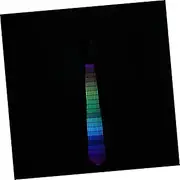 [WRITWAA] Unique Sound-activated Light-up Tie Men's Christmas Halloween Party Accessory Led Glowing Novelty Tie