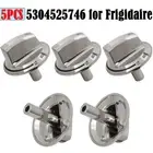 NEW 5PACK 5304525746 5304504839 Stove Knobs For Frigidaire Range Cooktop Knob