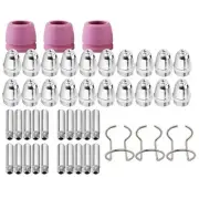 46PCS for SG-55 -60 WSD-60 Plasma Cutter Consumables Kit Plasma Cutting3037