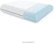 WEEKENDER Gel Memory Foam Pillow – Ventilated Cooling Pillow – Removable, Machine Washable Cover - Queen