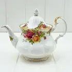 Royal Albert Vintage Old Country Roses Small Teapot (rare)