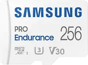 Samsung PRO Endurance 256GB microSDXC UHS-I U3 100MB/s Video Monitoring Memory Card with Adapter (MB-MJ256KA)