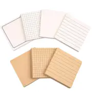 20PCS Creative Sticky Notes Tearable Square Note Pads for Students and Office
