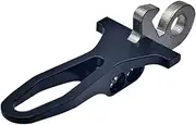 Bike Seat Post Clamp Hook for Folding Bicycles Control The Folding of The Bike Seatpost Clamp Pin Mount for Seat Pole Clip, Black