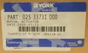 YORK 025 33731 000 Johnson Controls BELIMO GMX24-3 Motorized Actuator 24 VAC VDC
