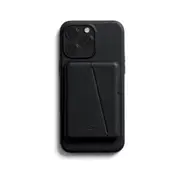 Bellroy Leather Wallet Mod Case for iPhone 15 Pro Max - Black