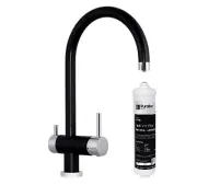 Puretec Tripla-BL1 Triple Action Mixer Tap + IN142C Inline Fridge Filter Cart...