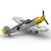ZITIANYOUBUILD Messerschmitt Bf 109 410 Bricks Building Toys Set MOC Build Gift