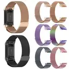 For Fitbit Charge5 Watch Strap Milanese Band Magnetic Bracelet Stainless Steel #
