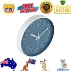 Wall Clock Silent Non Ticking 12 Inch Quartz round Clock Battery Operated Home
