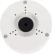 TEHAUX Aluminum Alloy Outdoor Camera Wall Mount Bracket Security Junction Box for Dome IP Cameras Sturdy Design for Concealing Wires Professional Practical Accessory