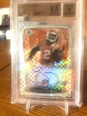 2014 Bowman Chrome BGS 9.5 GEM Sammy Watkins RC Auto XFractor Chiefs Bills /10!!