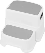Fisssure Bathroom Step Ladder for 2 Stepladders | Non-Slip Kitchen Step Stool | Kitchen Counter Helper, Multifunctional Toilet Stool, Toilet Pot for Sink