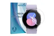 [Set of 3] Samsung Galaxy Watch5 (44 mm) Ultra Clear TPU Film Screen Protectors by MEZON High Protection, Shock Absorption (Watch 5 44mm, Clear)