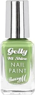 Barry M Gelly Hi Shine Nail Paint 10 ml, Pear