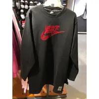 在飛比找蝦皮購物優惠-NIKE SPORTSWEAR 女 長袖 長版 連身裙 休閒