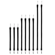 ABN | EDPM Assorted Bungee Cords with Hooks 9pk – Heavy Duty Bungee Cords Set