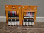 37 Spools Sewing Thread Assorted Colors Sewing Spools Set Cotton Sewing 2 pcs