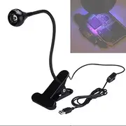 10W High-Power UV 395nm 365nm Curing Lamp Shadowless Glue Glass Acrylic Green Oil Curing Mobile Phone Repair Curing Light (Size : 405nm)