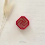 Geometric Square Polymer Clay Cutter - clay earring cutters mold tools