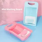Washing Board Anti-slip Space-saving Household Mini Hand Washing Board Sturdy
