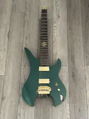 Schecter Synyster Gates Custom 7 TR Headless Guitar Oak Green Metallic