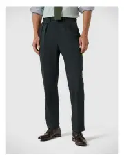 [Politix] Wool Gurkha Fashion Pant in Dark Khaki
