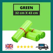 GREEN Postal Mailing Bags Postage Coloured Plastic Packaging Parcel Shipping Bag