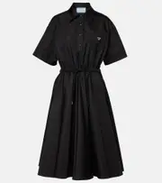 [Prada] Prada Re-Nylon midi dress AU 8 black