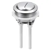 Toilet Tank Button Dual Push Flushing Toilet Replacement Button for 48mm Hole