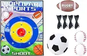 RNXRZANK Target Throwing Games, Game, Boys and Girls, Throwing Target Toys, Sticky Destination for Lawn, Beach, Party, Garden, Indoors and Outside